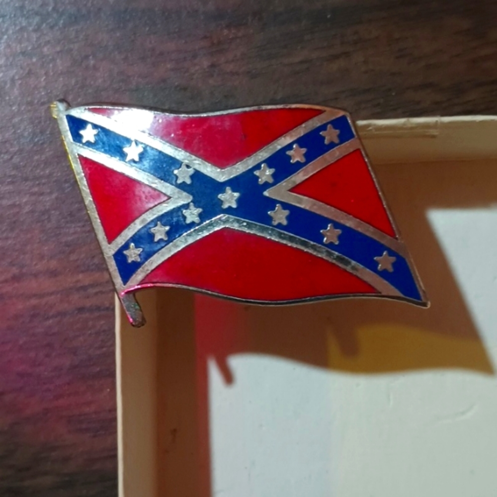 Rebel Flag enamel pin
